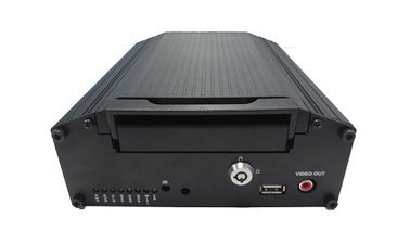 Video 8 Channel D1 Vehicle DVR System , HDD 3G GPS Mobile Car DVR